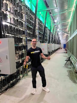 Michal Beno in our hosting center in USA